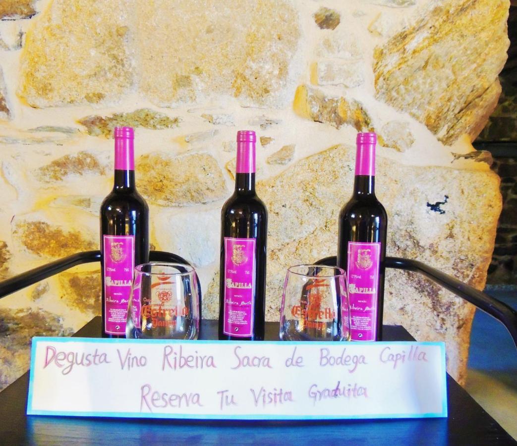 Casa De Ribeira Sacra Con Calefaccion Villa Pantón Eksteriør bilde